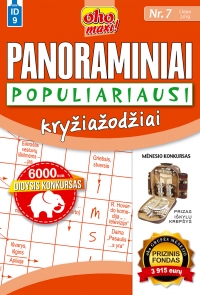 ID 9 oho maxi! Panoraminiai kryžiažodžiai Populiariausi ID 9 oho maxi! Panoraminiai kryžiažodžiai Populiariausi